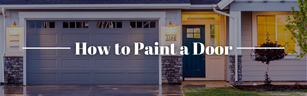 How to Paint a Door